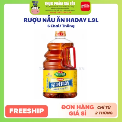Rượu Nấu Ăn Haday 1.9L x 6 Chai