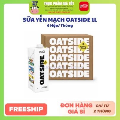 Sữa Yến Mạch Oatside 1L x 6 Hộp